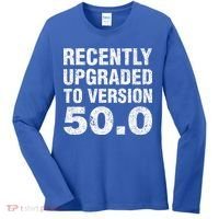 Funny 50 Years Old Joke 50th Birthday Gag Gift Women's Long Sleeve Shirt thumb 0