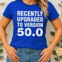 Funny 50 Years Old Joke 50th Birthday Gag Gift Women's T-Shirt thumb 2