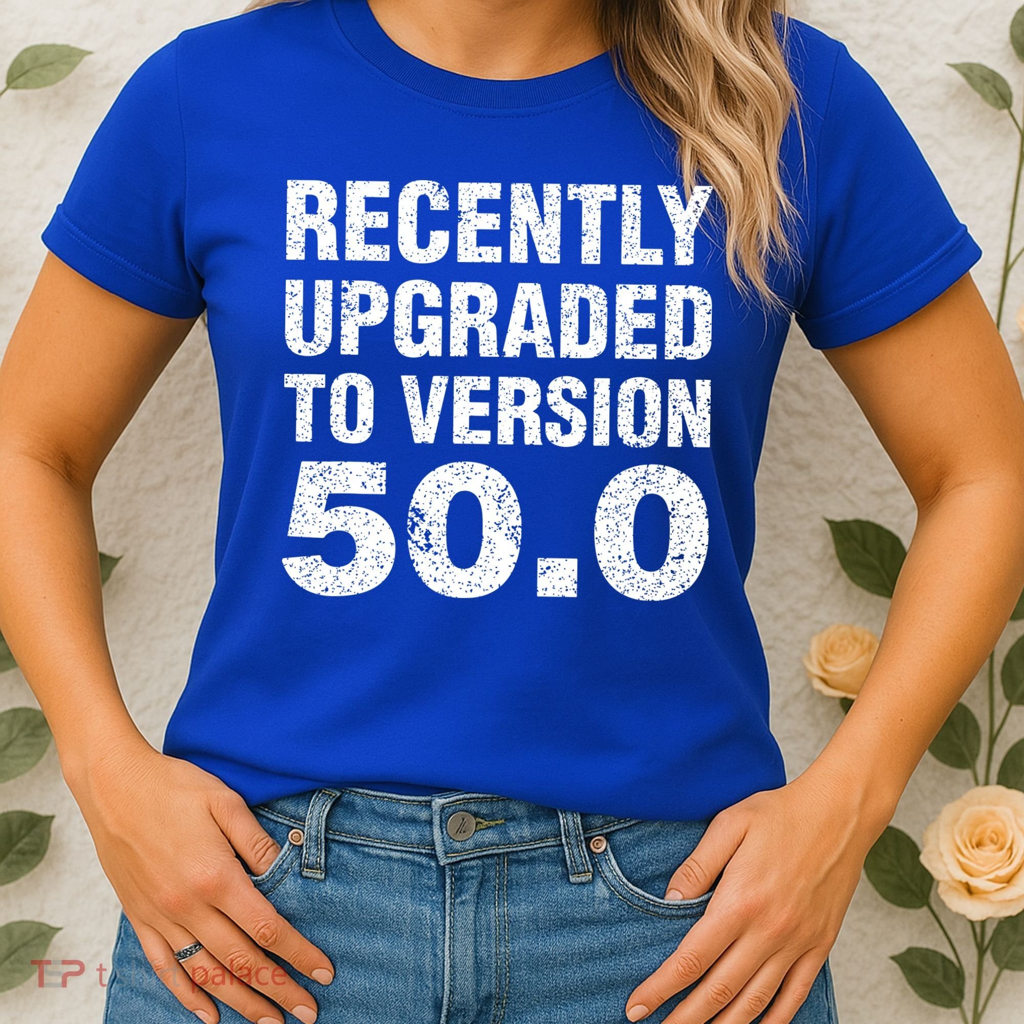 Funny 50 Years Old Joke 50th Birthday Gag Gift Women's T-Shirt