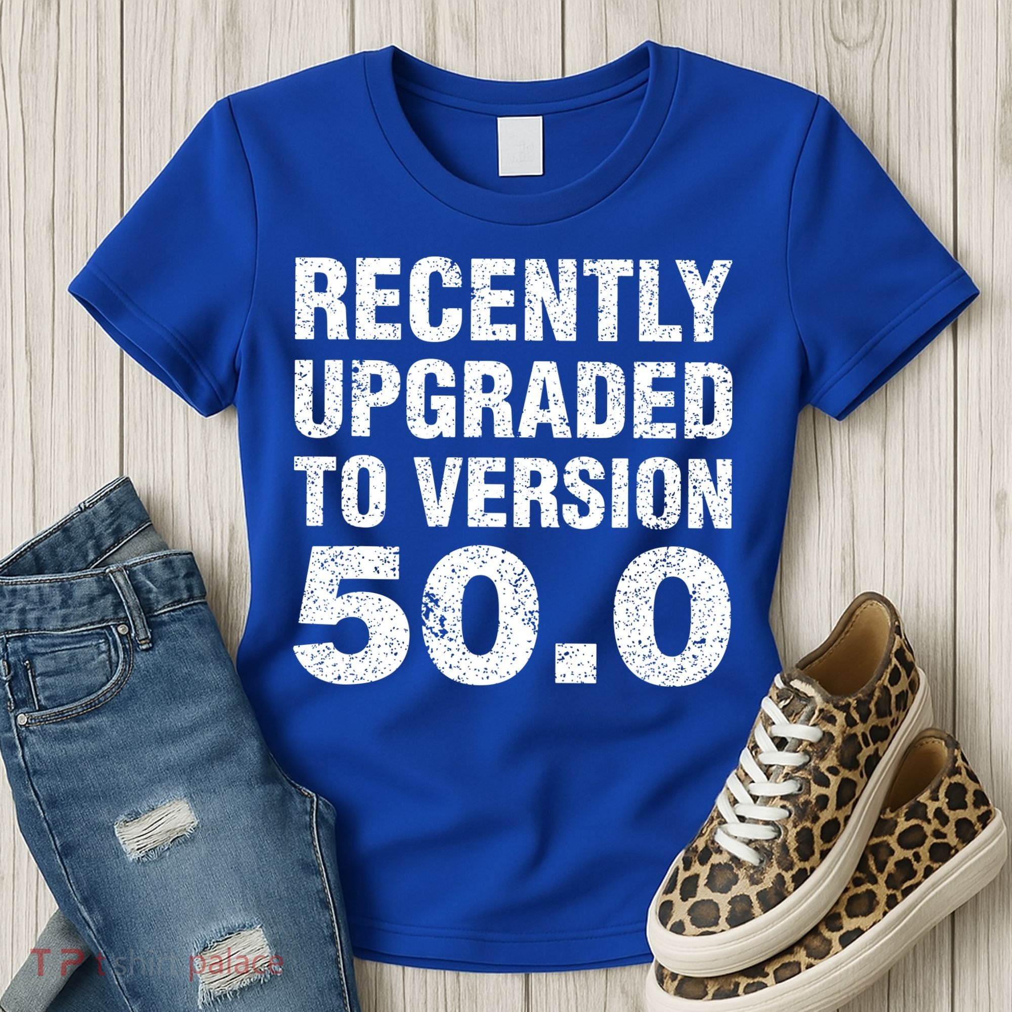 Funny 50 Years Old Joke 50th Birthday Gag Gift Women's T-Shirt
