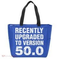 Funny 50 Years Old Joke 50th Birthday Gag Gift Tote Bag thumb 0