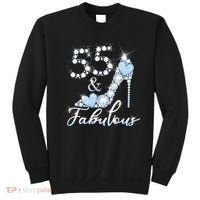 Fabolous 55th Years Old 55 Birthday Diamond Crown Shoes Sweatshirt thumb 0