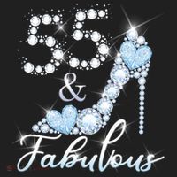 Fabolous 55th Years Old 55 Birthday Diamond Crown Shoes Beanie thumb 2