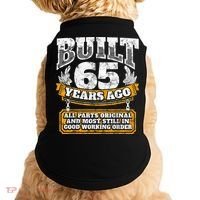 Funny 65th Birthday Shirt B-Day Gift Saying Age 65 Year Joke Doggie Tank thumb 0