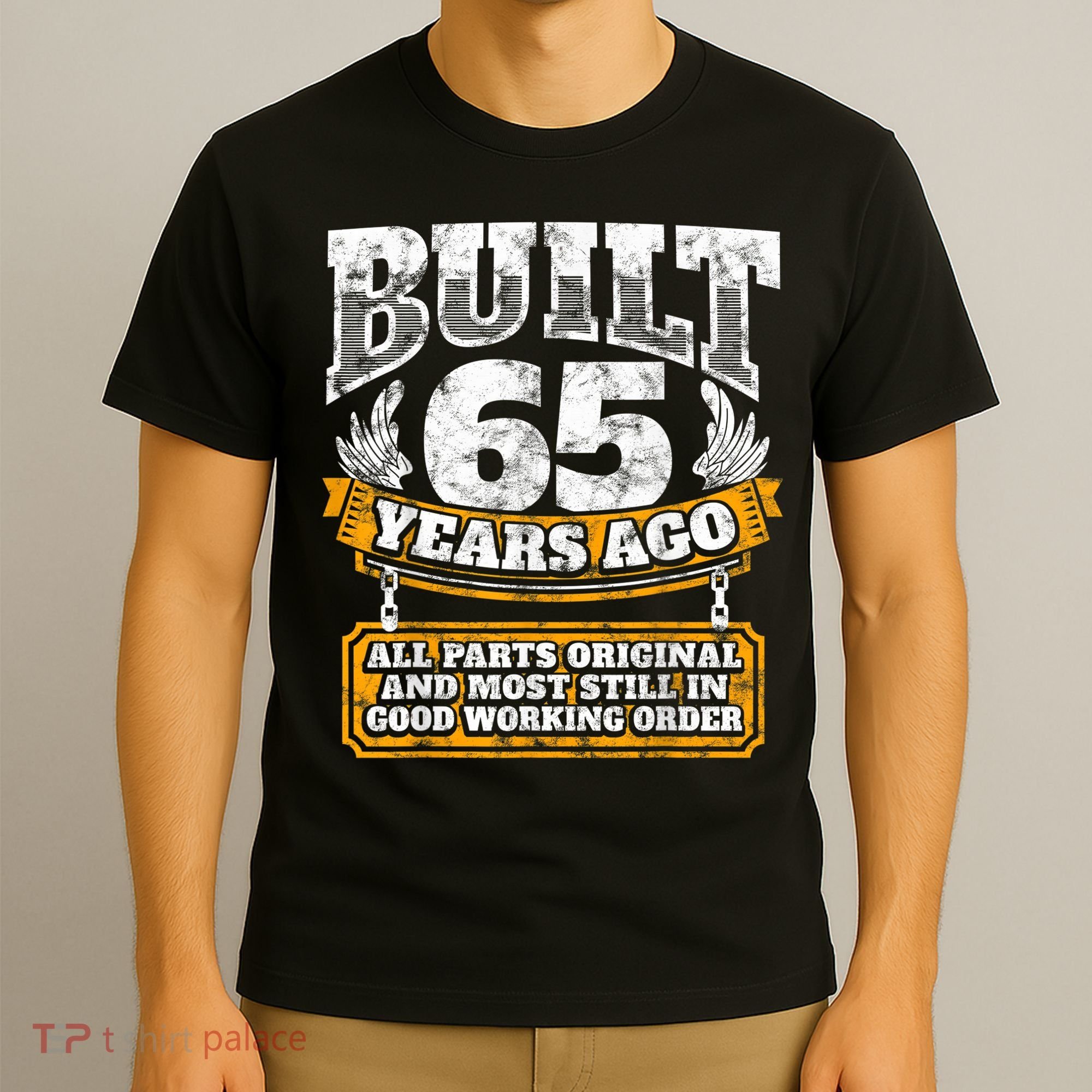 Funny 65th Birthday Shirt B-Day Gift Saying Age 65 Year Joke T-Shirt
