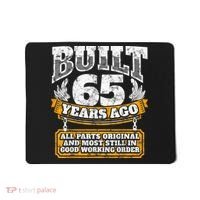 Funny 65th Birthday Shirt B-Day Gift Saying Age 65 Year Joke Mousepad thumb 0