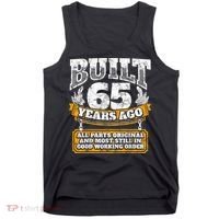 Funny 65th Birthday Shirt B-Day Gift Saying Age 65 Year Joke Tank Top thumb 0