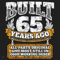 Funny 65th Birthday Shirt B-Day Gift Saying Age 65 Year Joke Golf Towel thumb 3