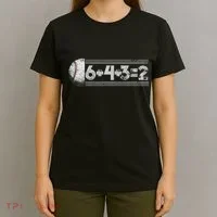 Funny 6+4+3=2 Baseball T-Shirt thumb 4