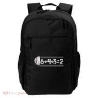 Funny 6+4+3=2 Baseball Backpack thumb 0