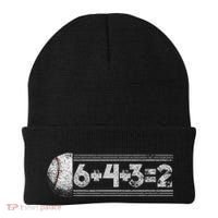 Funny 6+4+3=2 Baseball Beanie thumb 0