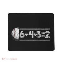 Funny 6+4+3=2 Baseball Mousepad thumb 0
