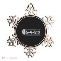 Funny 6+4+3=2 Baseball Ornament thumb 0
