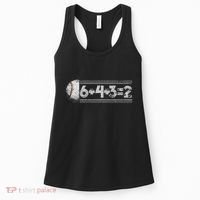 Funny 6+4+3=2 Baseball Women's Tank Top thumb 0