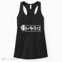 Funny 6+4+3=2 Baseball Women's Tank Top thumb 0