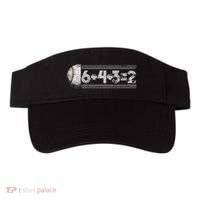 Funny 6+4+3=2 Baseball Visor thumb 0