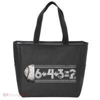 Funny 6+4+3=2 Baseball Tote Bag thumb 0