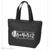 Funny 6+4+3=2 Baseball Tote Bag thumb 3