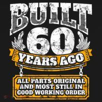 Funny 60th Birthday Bday Gift Saying Age 60 Year Joke Ornament thumb 1
