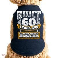 Funny 60th Birthday Bday Gift Saying Age 60 Year Joke Doggie Tank thumb 0