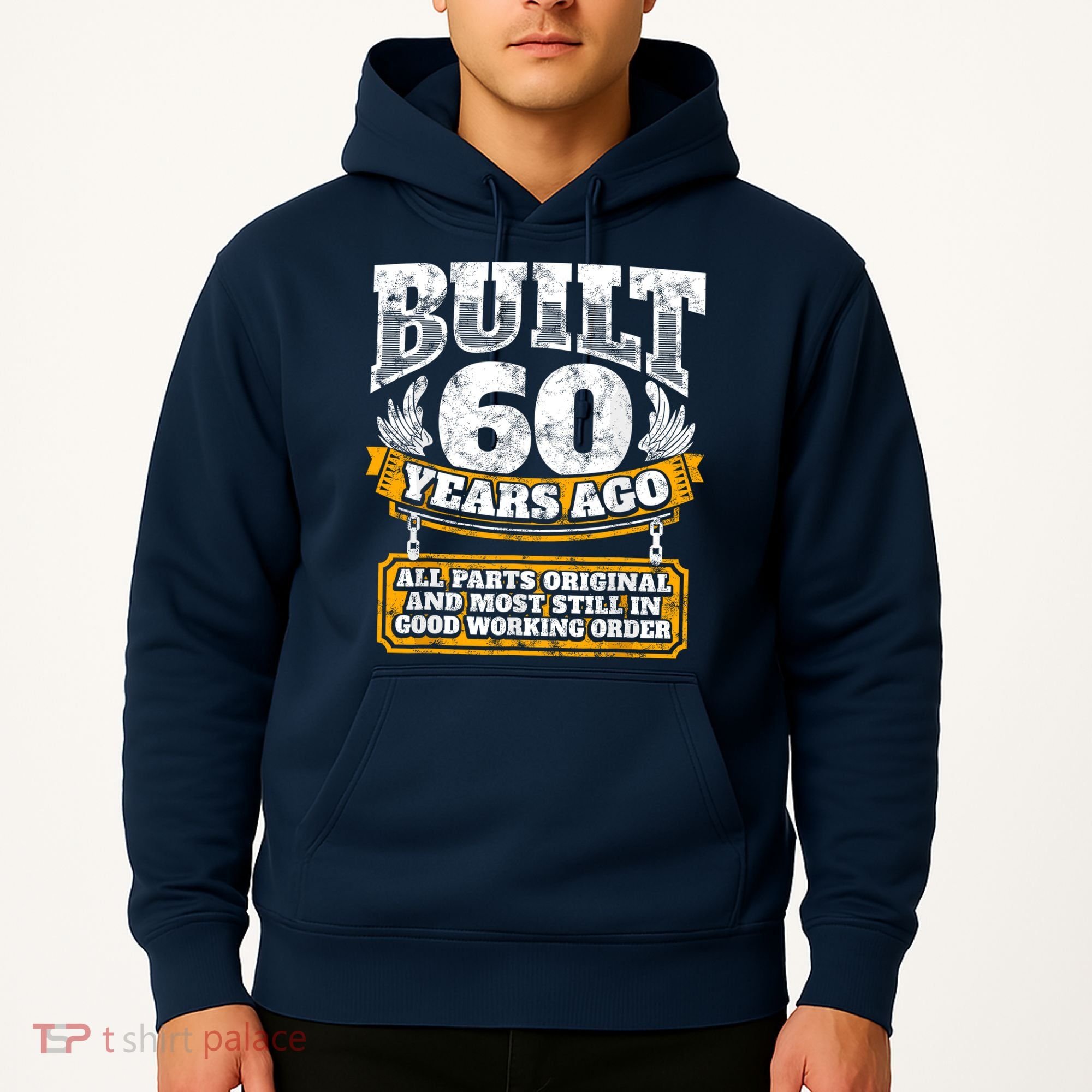 Funny 60th Birthday Bday Gift Saying Age 60 Year Joke Hoodie