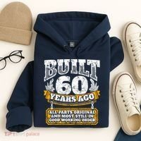 Funny 60th Birthday Bday Gift Saying Age 60 Year Joke Hoodie thumb 4