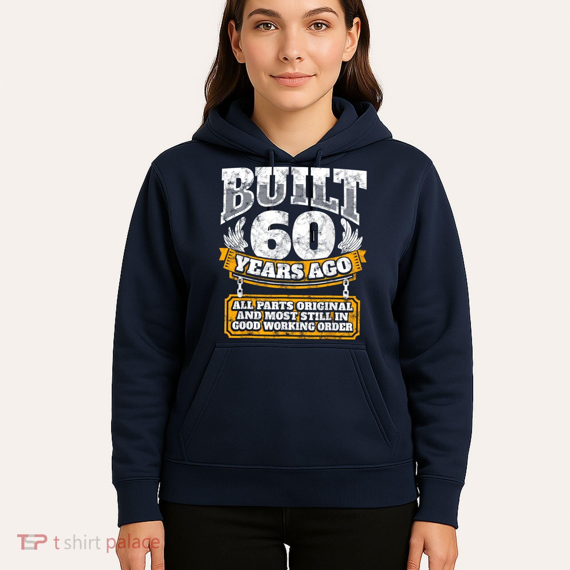 Funny 60th Birthday Bday Gift Saying Age 60 Year Joke Hoodie