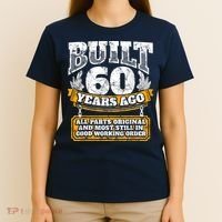 Funny 60th Birthday Bday Gift Saying Age 60 Year Joke T-Shirt thumb 4