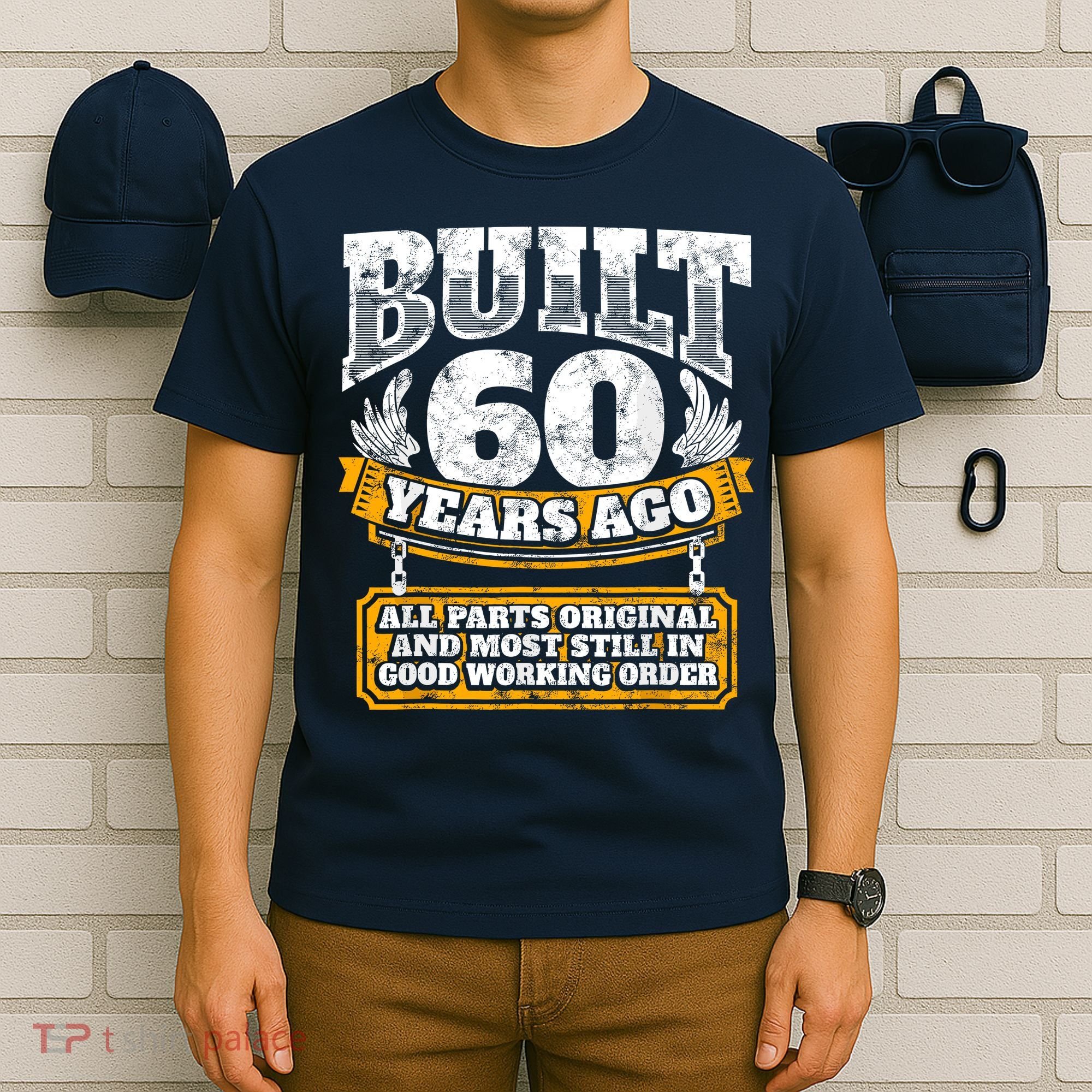 Funny 60th Birthday Bday Gift Saying Age 60 Year Joke T-Shirt