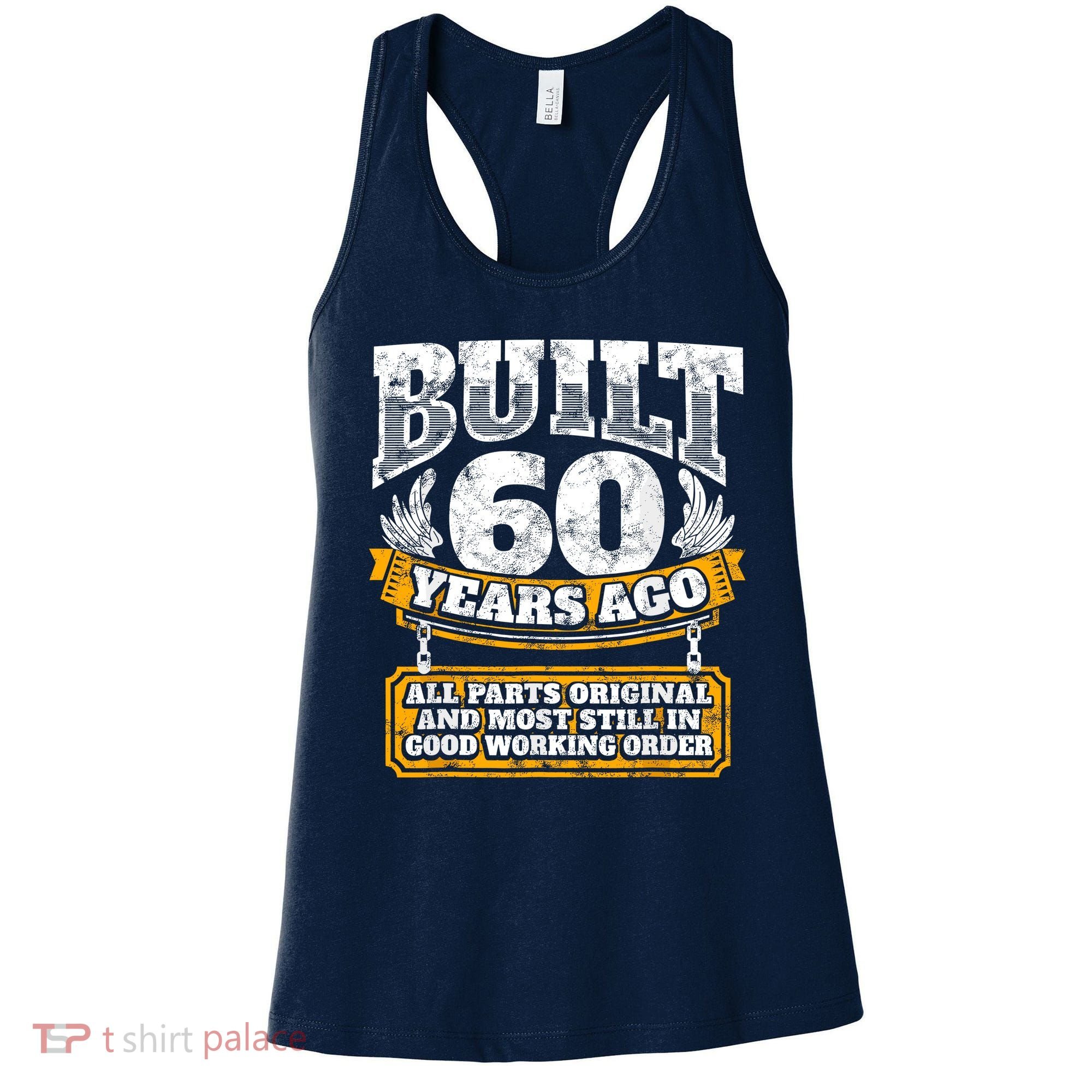 Funny 60th Birthday Bday Gift Saying Age 60 Year Joke Women's Tank Top