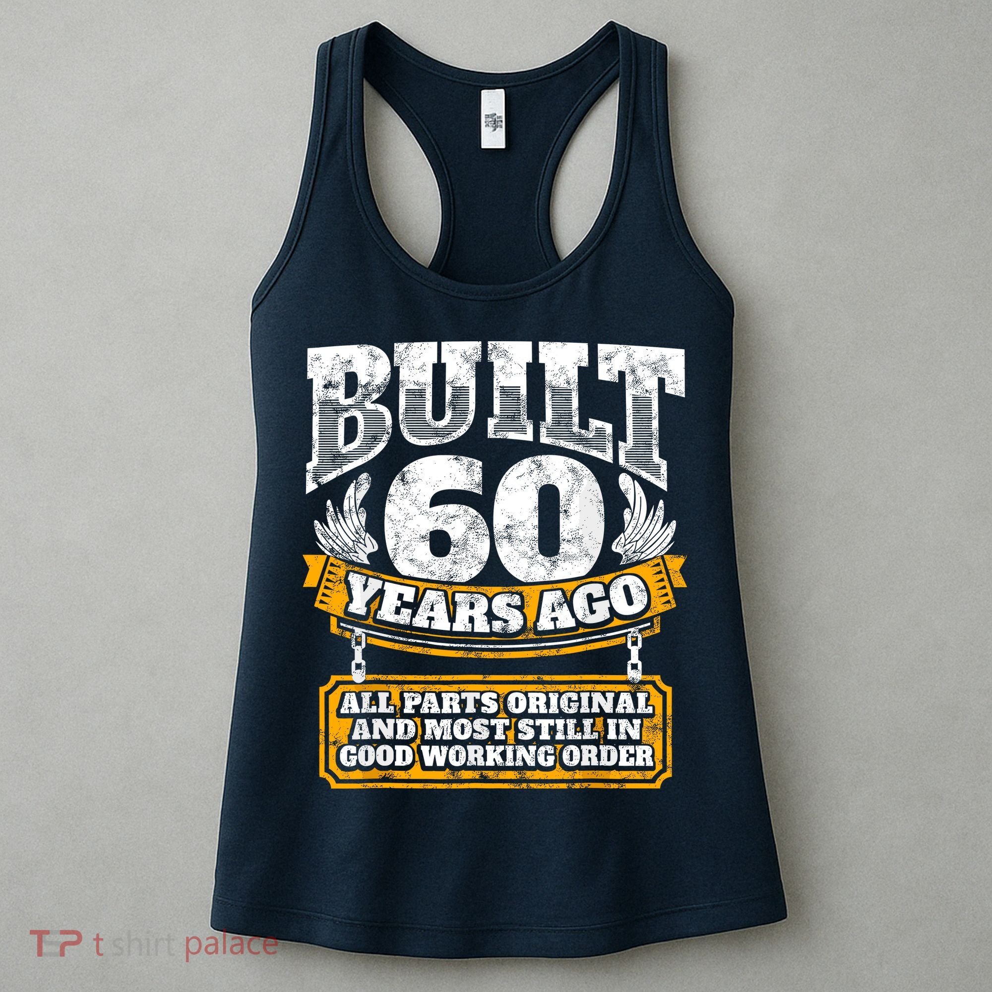 Funny 60th Birthday Bday Gift Saying Age 60 Year Joke Women's Tank Top