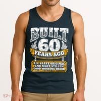 Funny 60th Birthday Bday Gift Saying Age 60 Year Joke Tank Top thumb 3