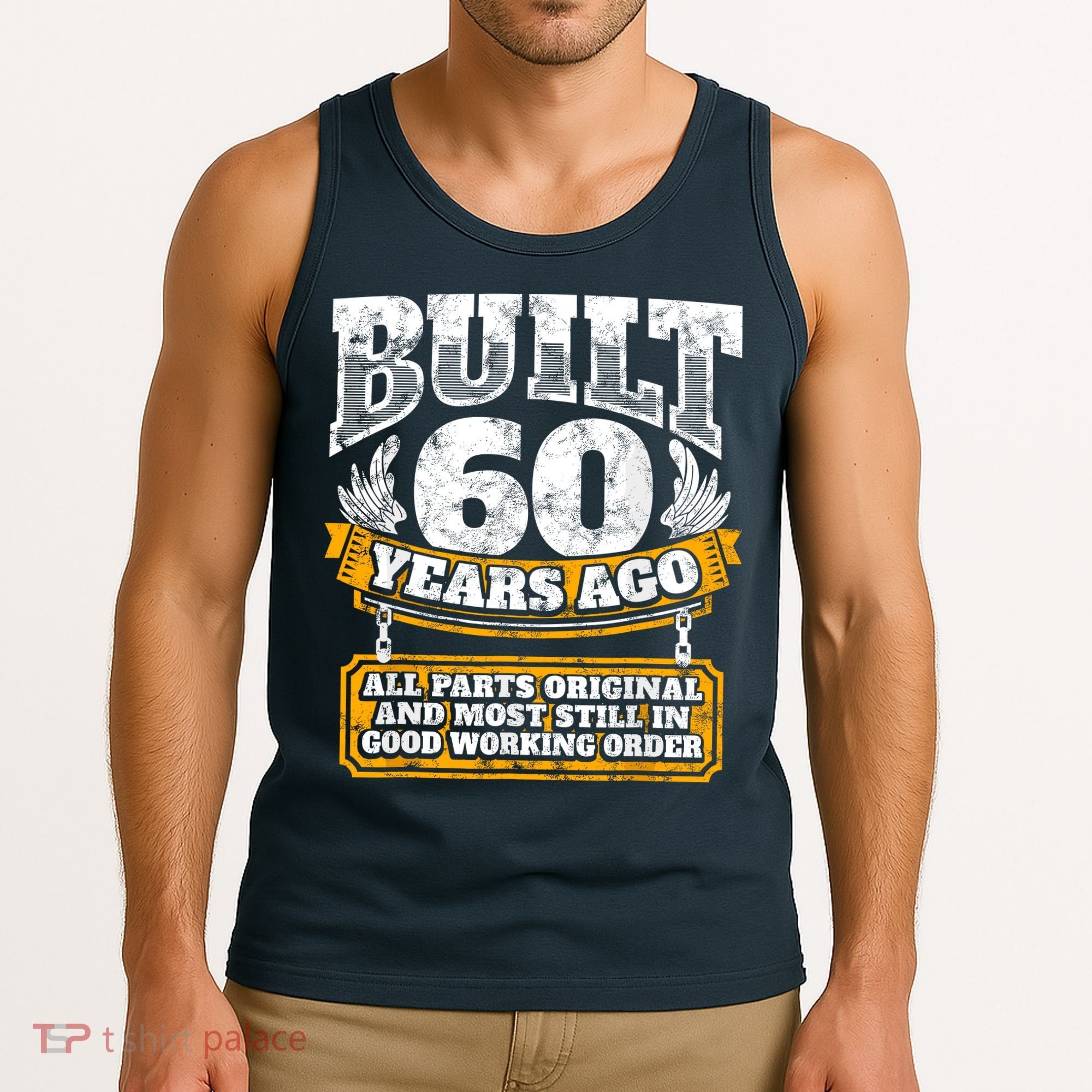 Funny 60th Birthday Bday Gift Saying Age 60 Year Joke Tank Top