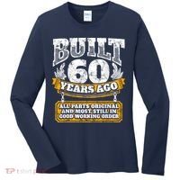 Funny 60th Birthday Bday Gift Saying Age 60 Year Joke Women's Long Sleeve Shirt thumb 0