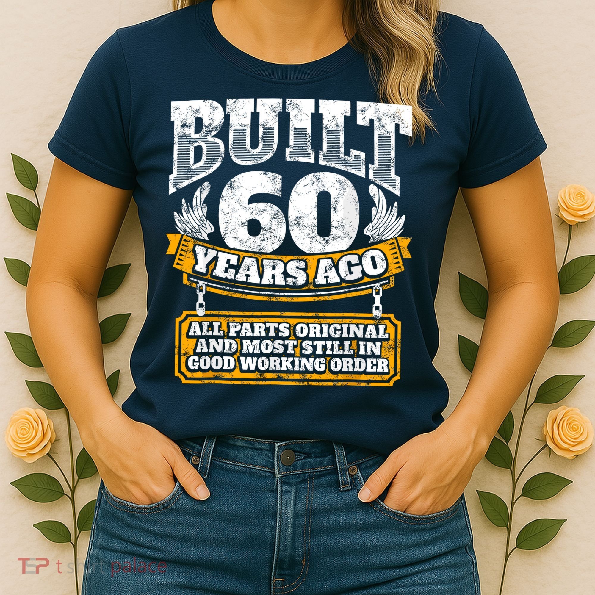 Funny 60th Birthday Bday Gift Saying Age 60 Year Joke Women's T-Shirt