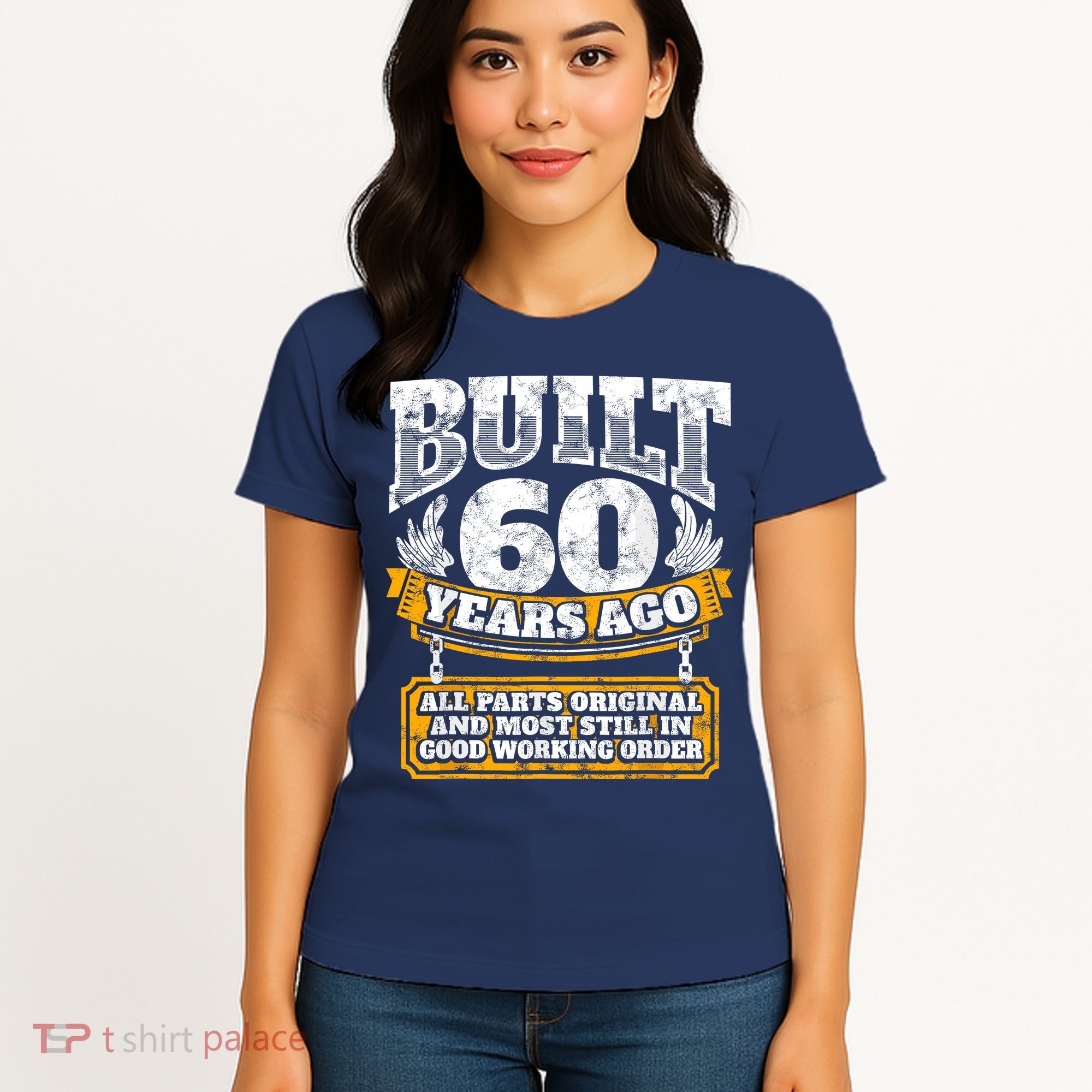 Funny 60th Birthday Bday Gift Saying Age 60 Year Joke Women's T-Shirt