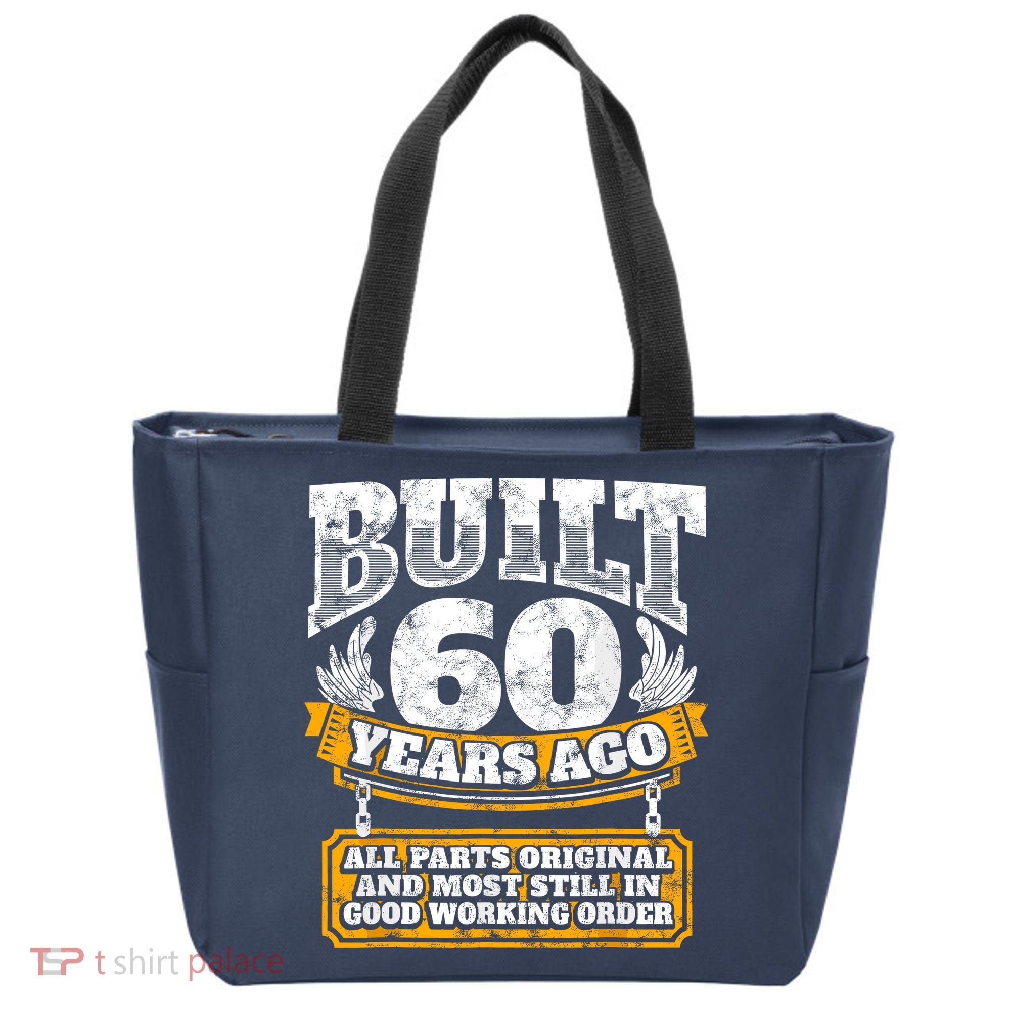 Funny 60th Birthday Bday Gift Saying Age 60 Year Joke Tote Bag