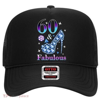 Fun 60th Birthday Fabulous Lady Gift Design Hat
