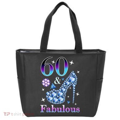 Fun 60th Birthday Fabulous Lady Gift Design Tote Bag