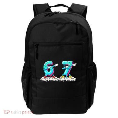 Funny 67 Meme Six Seven 6-7 Meme Ice Cream Drip Backpack