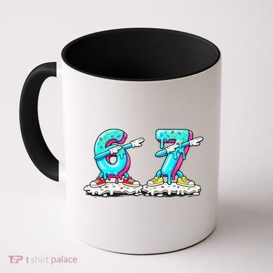 Funny 67 Meme Six Seven 6-7 Meme Ice Cream Drip Coffee Mug