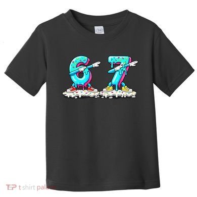 Funny 67 Meme Six Seven 6-7 Meme Ice Cream Drip Toddler T-Shirt