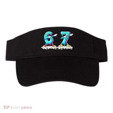 Funny 67 Meme Six Seven 6-7 Meme Ice Cream Drip Visor
