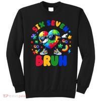 Funny 67 Puzzle Dab Autism Awareness 6 7 Six Seven Sweatshirt thumb 0