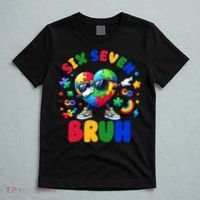 Funny 67 Puzzle Dab Autism Awareness 6 7 Six Seven T-Shirt thumb 5