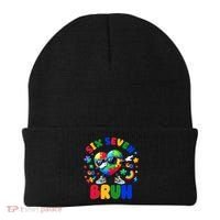 Funny 67 Puzzle Dab Autism Awareness 6 7 Six Seven Beanie thumb 0