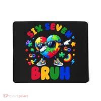 Funny 67 Puzzle Dab Autism Awareness 6 7 Six Seven Mousepad thumb 0