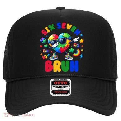 Funny 67 Puzzle Dab Autism Awareness 6 7 Six Seven Hat
