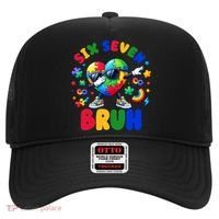 Funny 67 Puzzle Dab Autism Awareness 6 7 Six Seven Hat thumb 0
