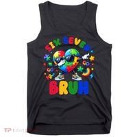 Funny 67 Puzzle Dab Autism Awareness 6 7 Six Seven Tank Top thumb 0